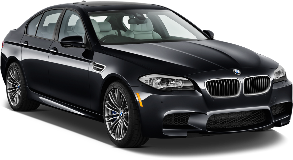 Black B M W Sedan Vehicle Image