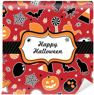 Happy Halloween Pattern Background Image